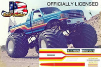 Legendary Racer Stripe BIGFOOT® 4x4, INC Decal Package--1/24th Scale