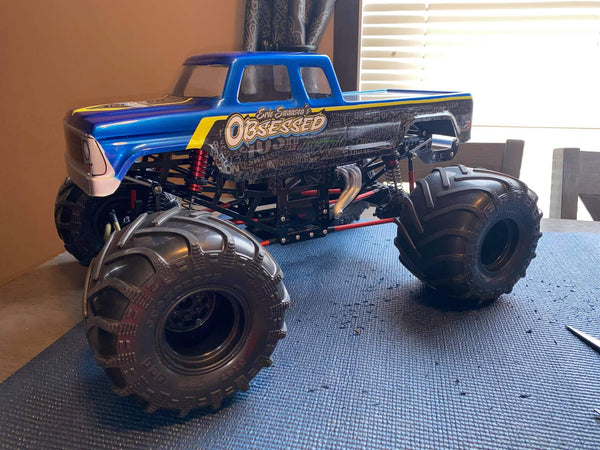 Eric Swanson's Obsessed Monster Truck Wrap/Decal Package